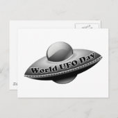 7-2 Wereld UFO-dag Briefkaart (Voorkant / Achterkant)