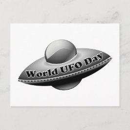 7-2 Wereld UFO-dag Briefkaart