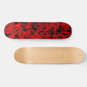 7 3/4 dek. Digitaal camo/rood Skateboard (Horizontaal)