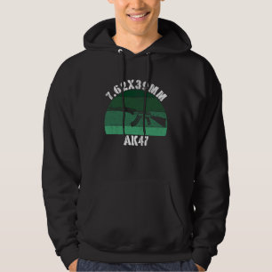 7 62X39 kaliber munitie AK 47 geweer Hoodie