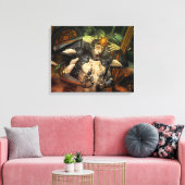 7,83 Hz canvas Afdruk (Insitu (Woonkamer))