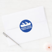 $7.95 Paddle Sneller Ik Hoor Banjos Sticker (Envelop)