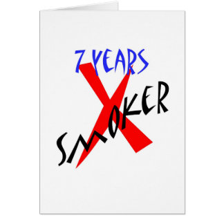7 ans de X-fumeur de rouge