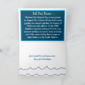 7 augustus is Nationale Zeeslangdag Kaart (Binnen)