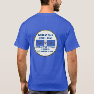 7 BATTLE STARS KOREAN WATERDIER T-SHIRT