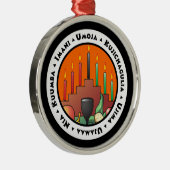 7 Beginselen van Kwanzaa Metalen Ornament (Rechts)