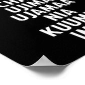 7 Beginselen van Kwanzaa Poster (Hoek)