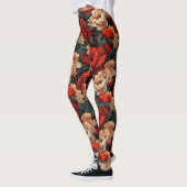#7 Bloemen patroon Leggings (Links)