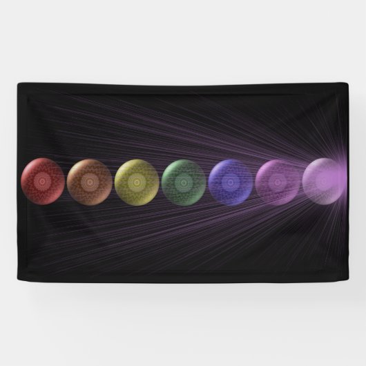7 Chakra Banner (Horizontaal)