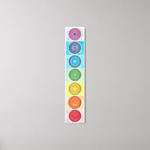 7 Chakra Canvas Afdrukken