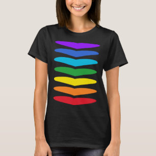 7 Chakra Harten Energie Systeem Chakras Kleuren Ku T-shirt