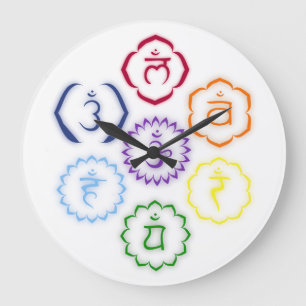 7 Chakra-klokken Grote Klok