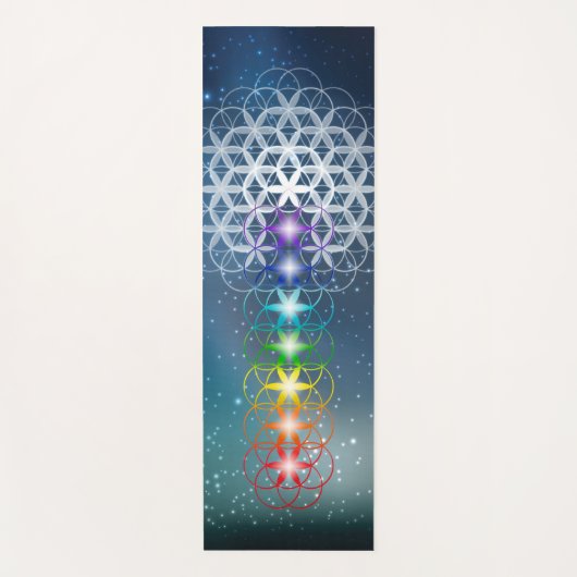 7 Chakra Universe Yogamat (Voorkant)