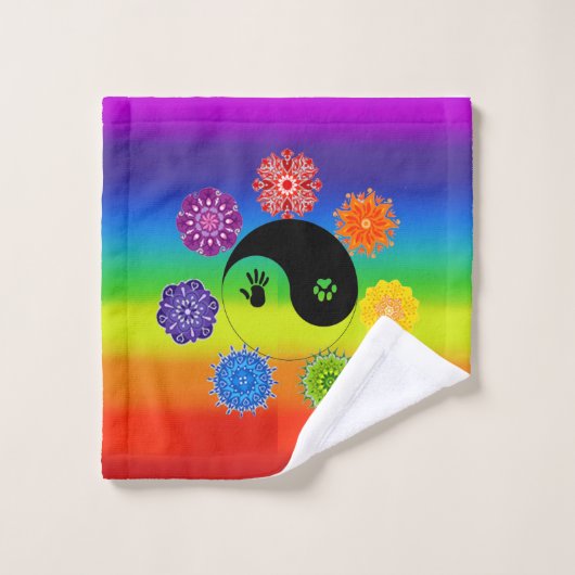 7 chakras (Gant de toilette)