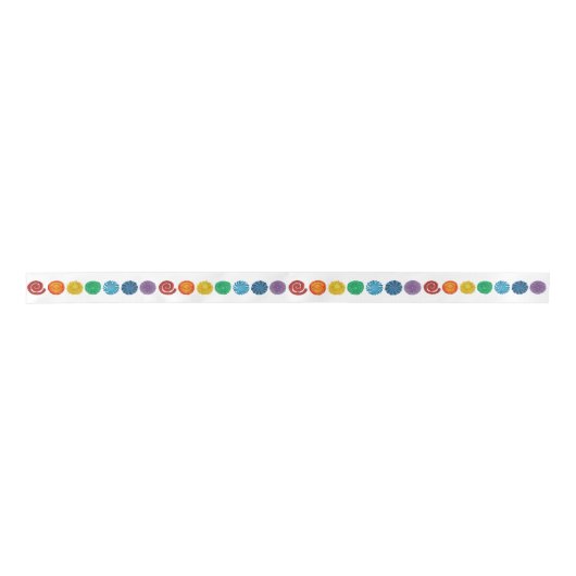 7 Chakras #1 Regenboogkleuren Lint (Voorkant)