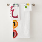 7 Chakras Bad Handdoek (Insitu)