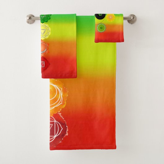 7 Chakras Bad Handdoek (Insitu)