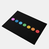 7 Chakras Deurmat (Schuin)