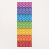 7 Chakras Pattern Yoga Mat (Voorkant)