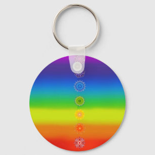 7 Chakras Sleutelhanger