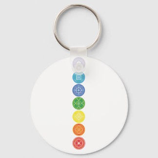 7 Chakras Sleutelhanger
