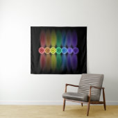 7 chakra's wandkleed (In Situ (horizontaal))