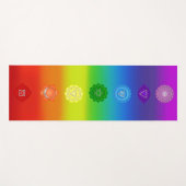 7 Chakras Yogamat (Voorkant (horizontaal))