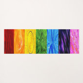 7 Chakras Yogamat (Achterkant (horizontaal))