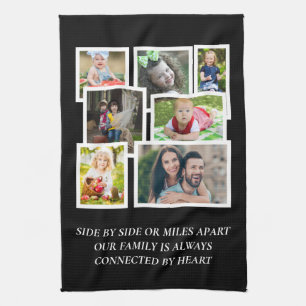 7 Citaat voor Photo Collage Black Family Quote Theedoek