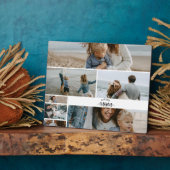 7 Custom Photo Collage Best Mom Ever  Fotoplaat (Zijkant)