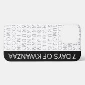 7 dagen Kwanzaa iPhone Hoesje (Achterkant horizontaal)
