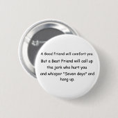 7 dagen ronde button 5,7 cm (Voorkant /achterkant)