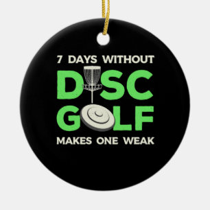 7 dagen zonder schijfgolf keramisch ornament