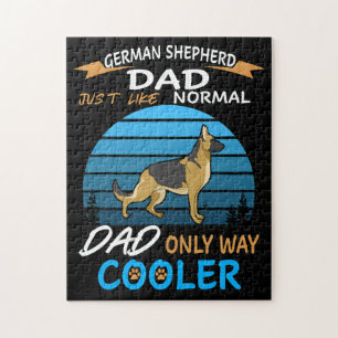 7 Duitse herder vader net als normale vader alleen Legpuzzel