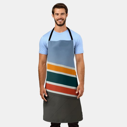 7 Elf logo Schort (Gedragen)