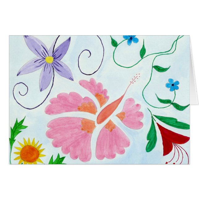 7 floraux (Devant horizontal)