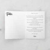 7 Foto collage, eerste Vaderdag Kaart (Binnen)