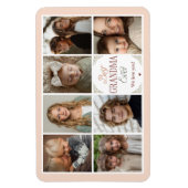 7 Fotocollage Beste oma ooit Magneet (Verticaal)