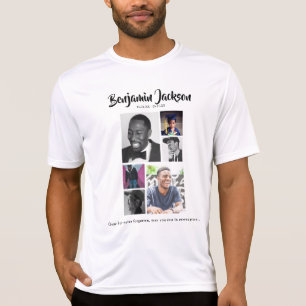 7 Fotocollage Memorial T-Shirt