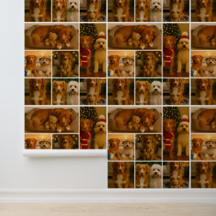 7 Fotosjabloon Collage gepersonaliseerd Behang