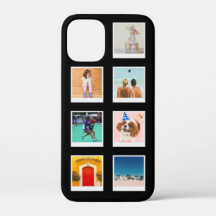 7 Fotosjabloon Zwarte iPhone 12 Mini Hoesje