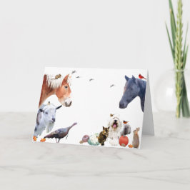 #7 Geniet van de overvloed aan aarde:HappyThanksgi Feestdagen Kaart