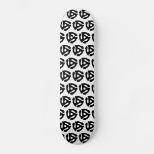 7-inch 45-pm vinyladapter invoegspin skateboard