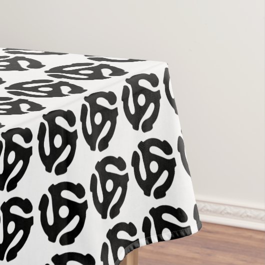 7-inch 45-pm vinyladapter invoegspin tafelkleed (Voorbeeld)