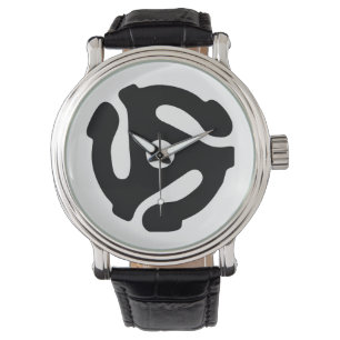7-inch 45-pm vinyladapter snijster spin horloge