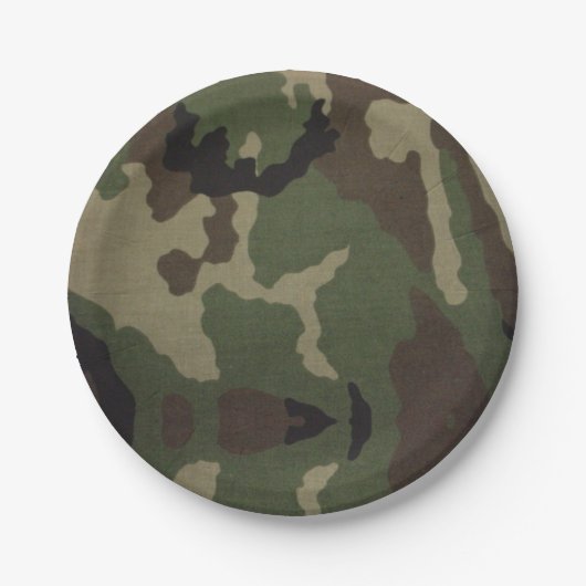 7-inch Bord Woodland Camo (Voorkant)