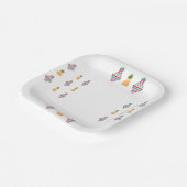 7-inch vierkant Bord ananas (Gebogen)