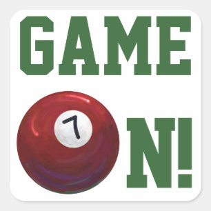 7-inch vierkante sticker