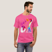 7 jaar Geweldige bowling 7e verjaardag T-shirt (Voorkant volledig)