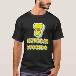 7 jaar oud Birthday Avokido Funny 7th Birthday Pa T-shirt